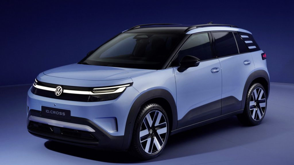 Volkswagen представив бюджетний електрокросовер ID. Cross: багате оcнащення та низька ціна