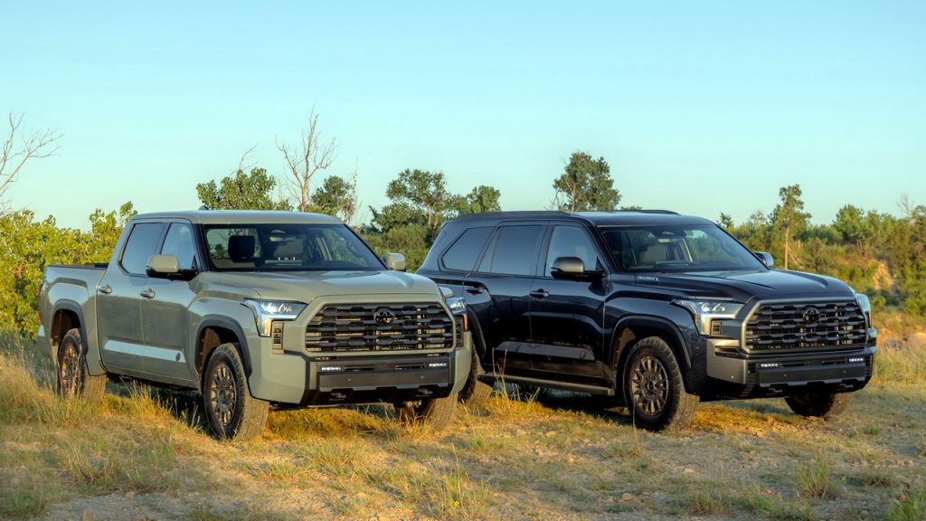 Toyota оновила Tundra та Sequoia: пікап і позашляховик отримали новий дизайн, мультимедіа та позашляховий пакет